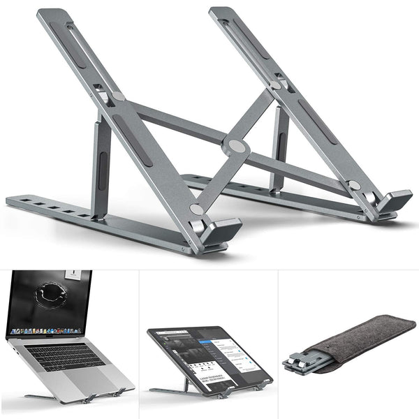 16 INCH Laptop Stand Creative Folding Storage Bracket | Aluminum Stand