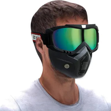 Motorcycle | Motorbike | Riding Helmet | Goggles