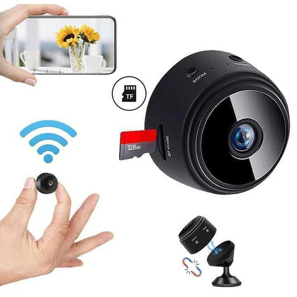 WiFi and SD-Card Mini Camera for Home/Office